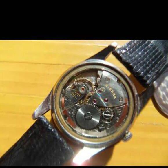 Very Collectible Rare 1960's SWISS BIENNA 17 Jewels Manual Men's Watch - Picture 9 of 9